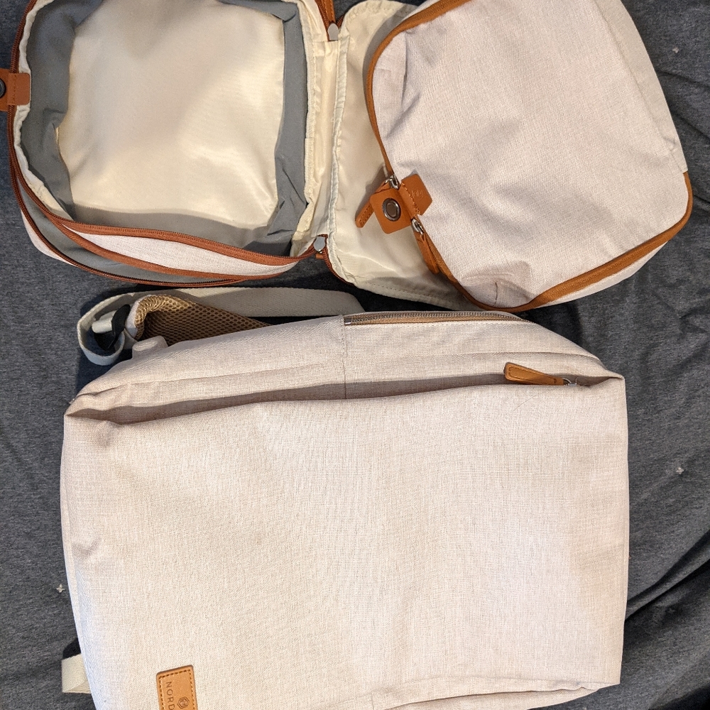 Nordace Sienna backpack with 2 compression cubes